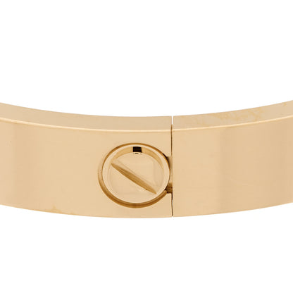 Cartier 18K Yellow Gold 10 Diamond LOVE Bracelet 16 7 of 10