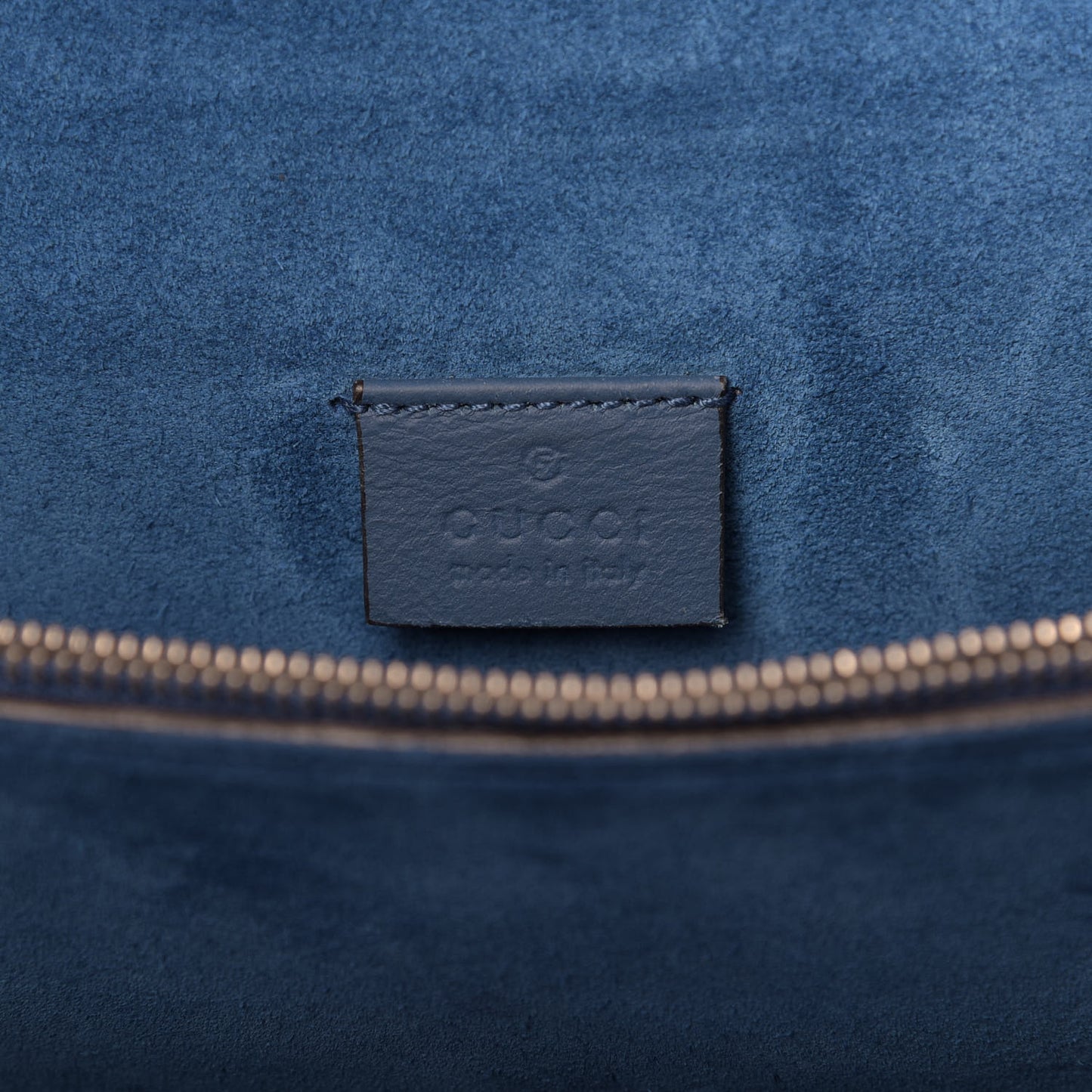 GG Supreme Monogram Blooms Small Dionysus Shoulder Bag Beige Navy Vintage Blue