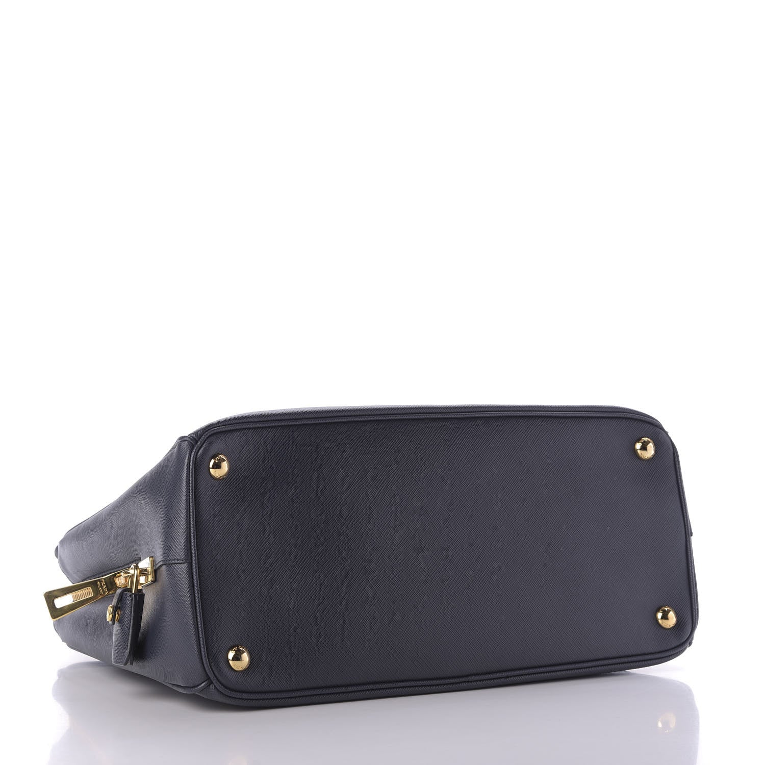 Prada Saffiano Lux Parabole Tote Baltico 4 of 12