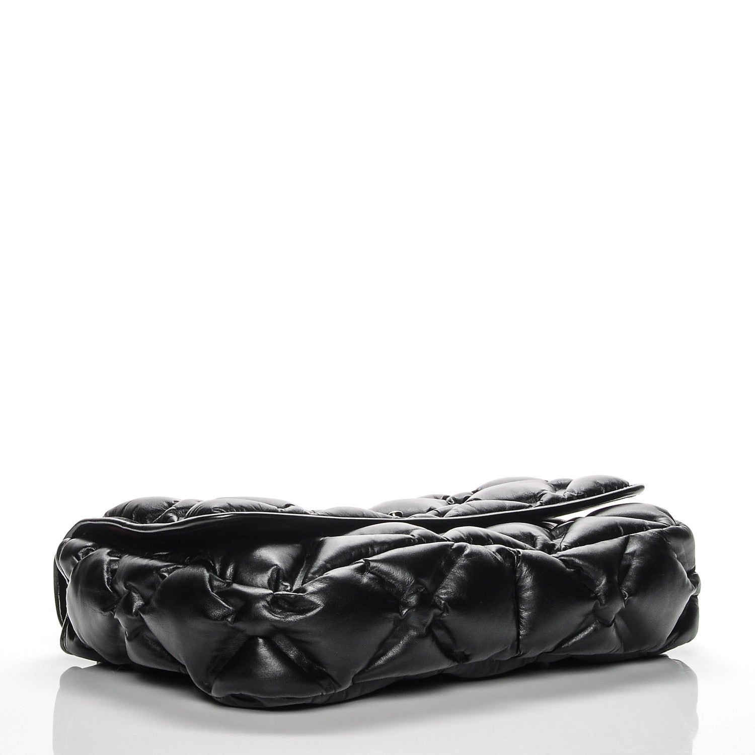 Chanel Calfskin Quilted Large Chesterfield Flap Black 4 of 8