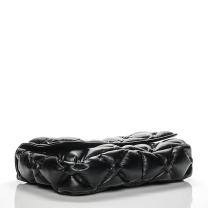 Chanel Calfskin Quilted Large Chesterfield Flap Black 4 of 8