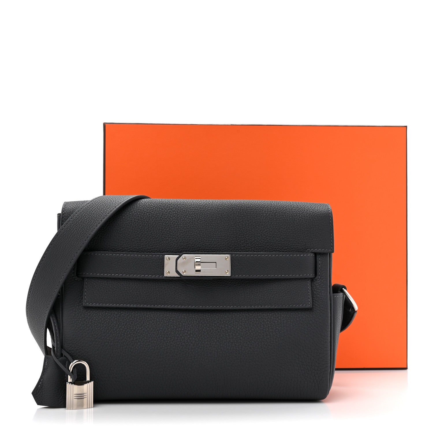 Hermes Togo Kelly Messenger PM Gris Misty 11 of 11