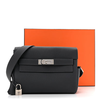 Hermes Togo Kelly Messenger PM Gris Misty 11 of 11