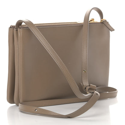 Celine Liege Calfskin Large Trio Crossbody Bag Taupe 2 of 6