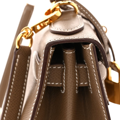 Hermes Epsom Kelly Sellier 28 Etoupe 14 of 17