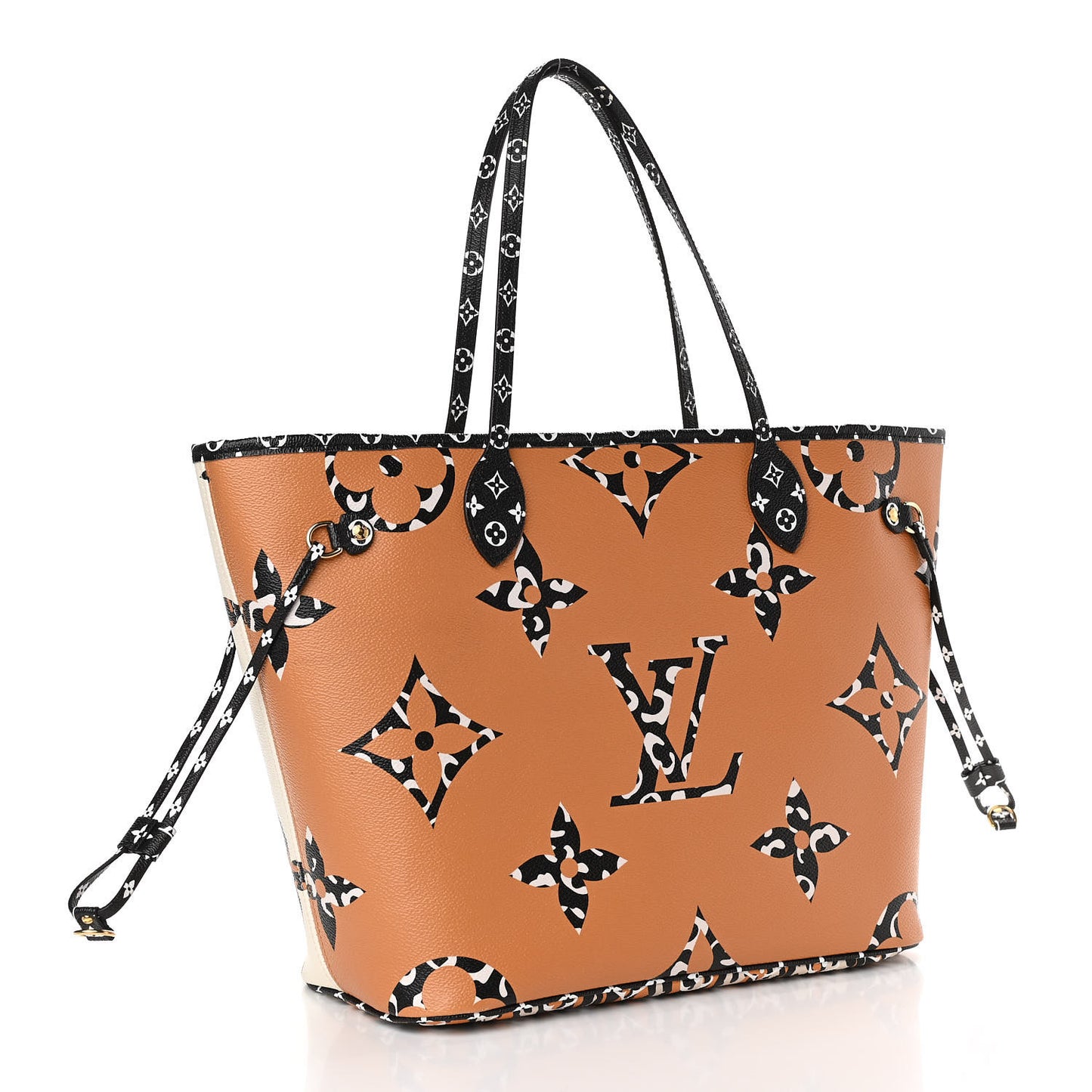 Monogram Giant Jungle Neverfull MM Ivory