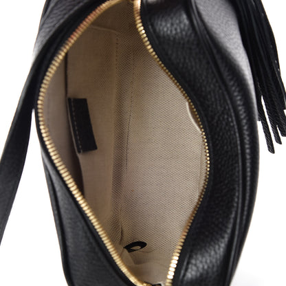 Gucci Pebbled Calfskin Small Soho Disco Bag Black 7 of 10