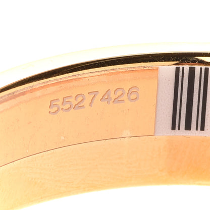 Hermes Enamel Narrow Clic Clac H Bracelet PM Rouge 5 of 6