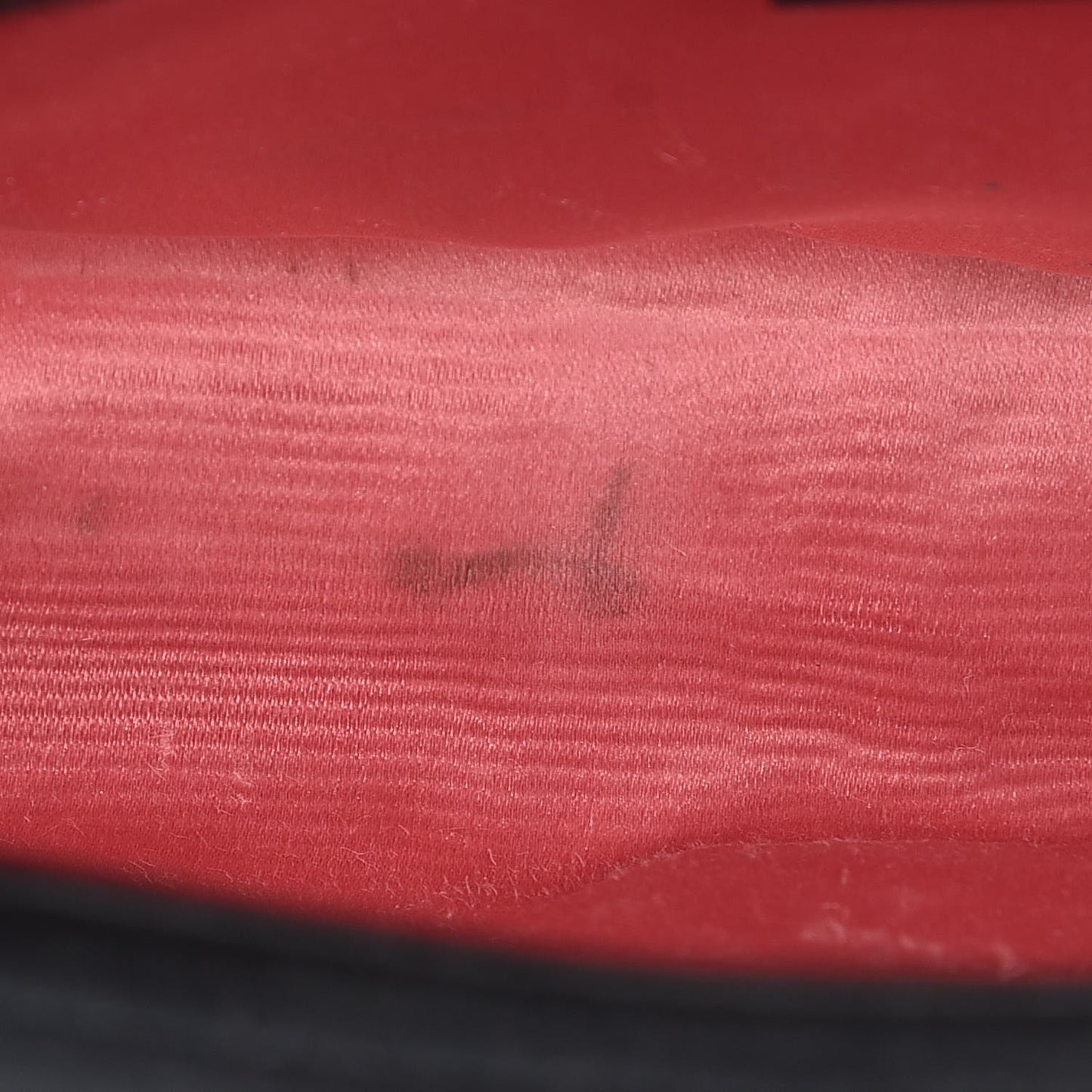 Velvet Matelasse Small GG Marmont Shoulder Bag Black