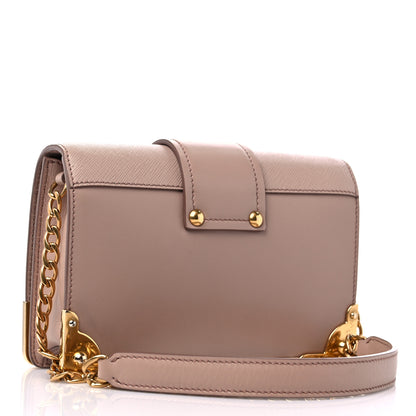Prada City Calf Saffiano Astrology Cahier Bag Cipria 3 of 9