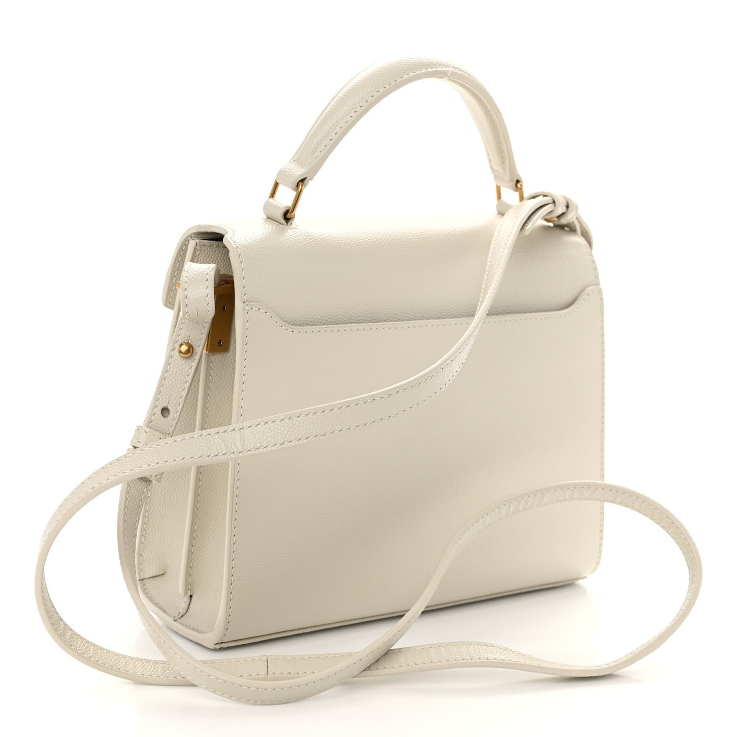 Grain de Poudre Mini Classic Monogram Cassandra Top Handle Vintage White