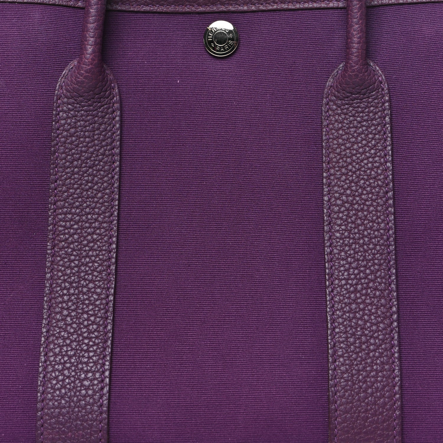 Hermes Toile Militaire Negonda Garden Party 30 TPM Cassis 8 of 10