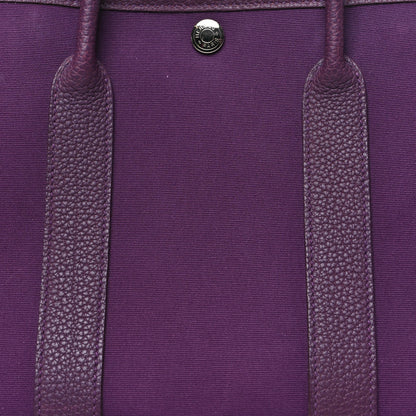 Hermes Toile Militaire Negonda Garden Party 30 TPM Cassis 8 of 10