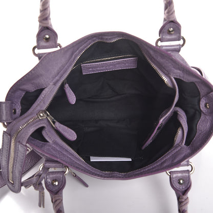Balenciaga Agneau Giant 12 Silver Hardware Town Glycine 6 of 8
