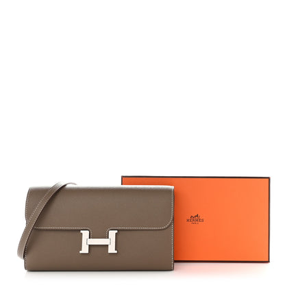 Hermes Epsom Constance Long To Go Wallet Etoupe 14 of 14