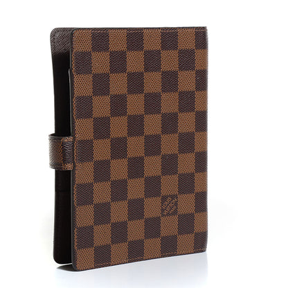 Louis Vuitton Damier Ebene Medium Ring Agenda Cover 3 of 8