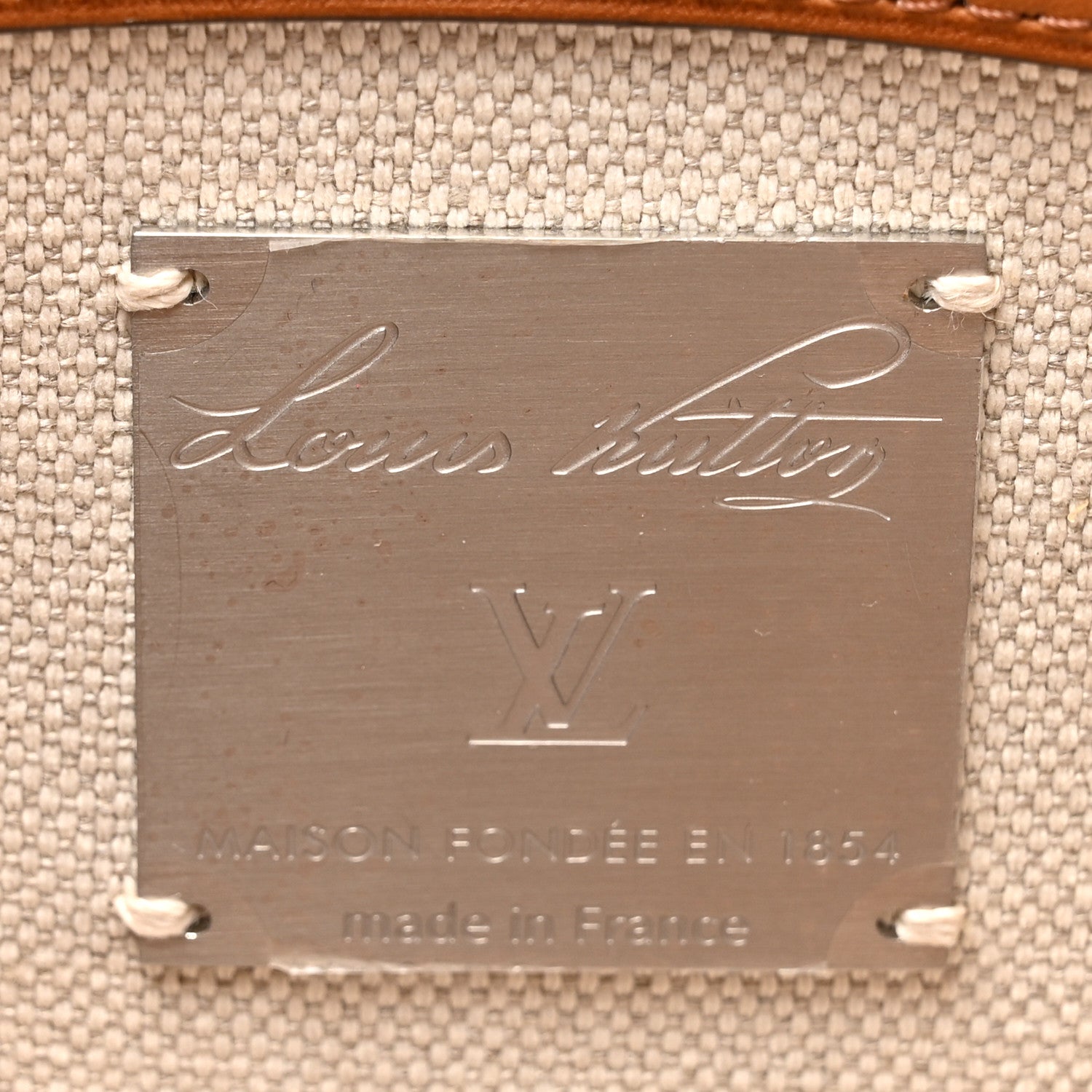 Louis Vuitton Cuir Millesime Porte-Documents Voyage PM Tan 7 of 20
