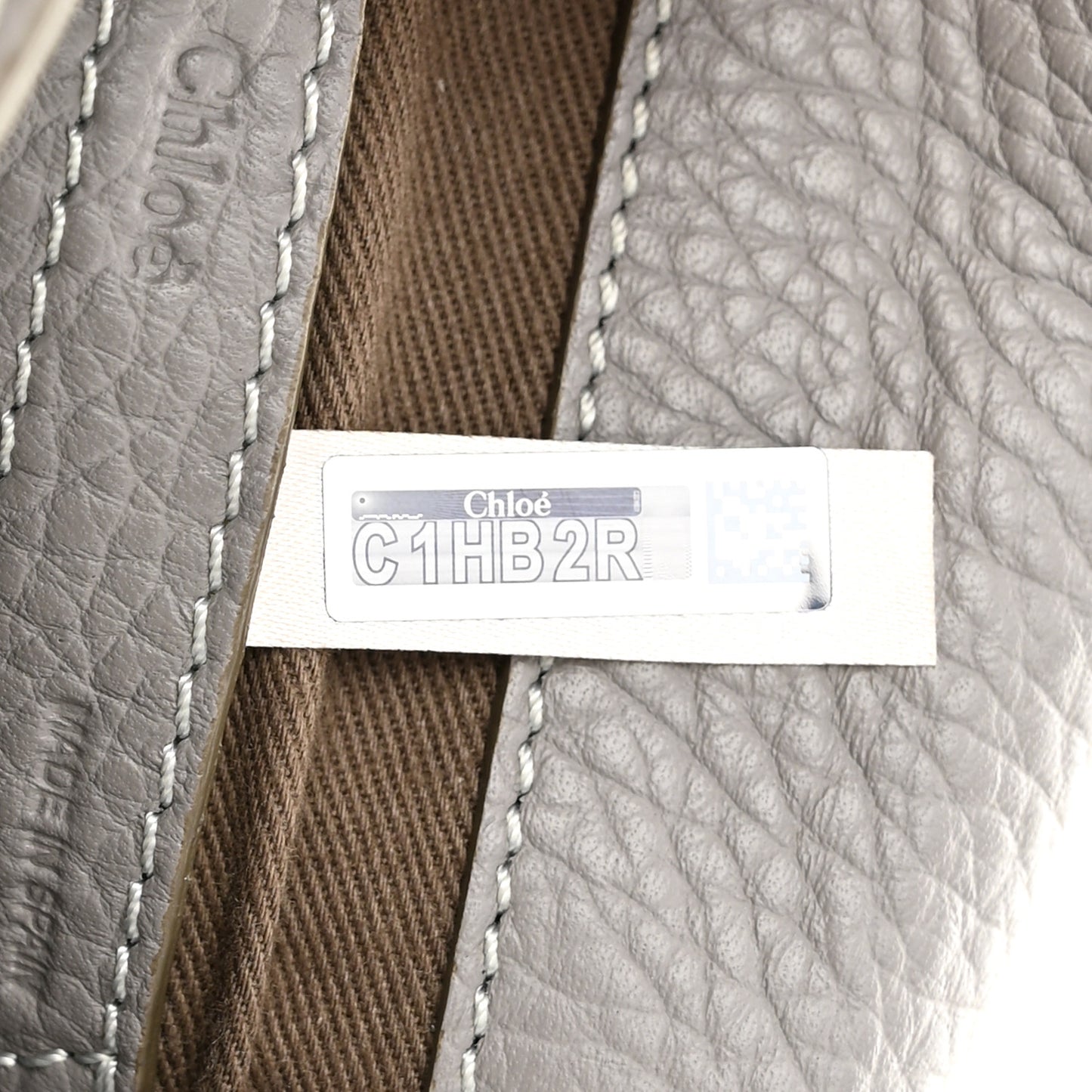 Calfskin Mini Marcie Round Crossbody Bag Cashmere Grey