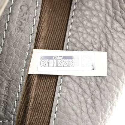 Chloe Calfskin Mini Marcie Round Crossbody Bag Cashmere Grey 7 of 12