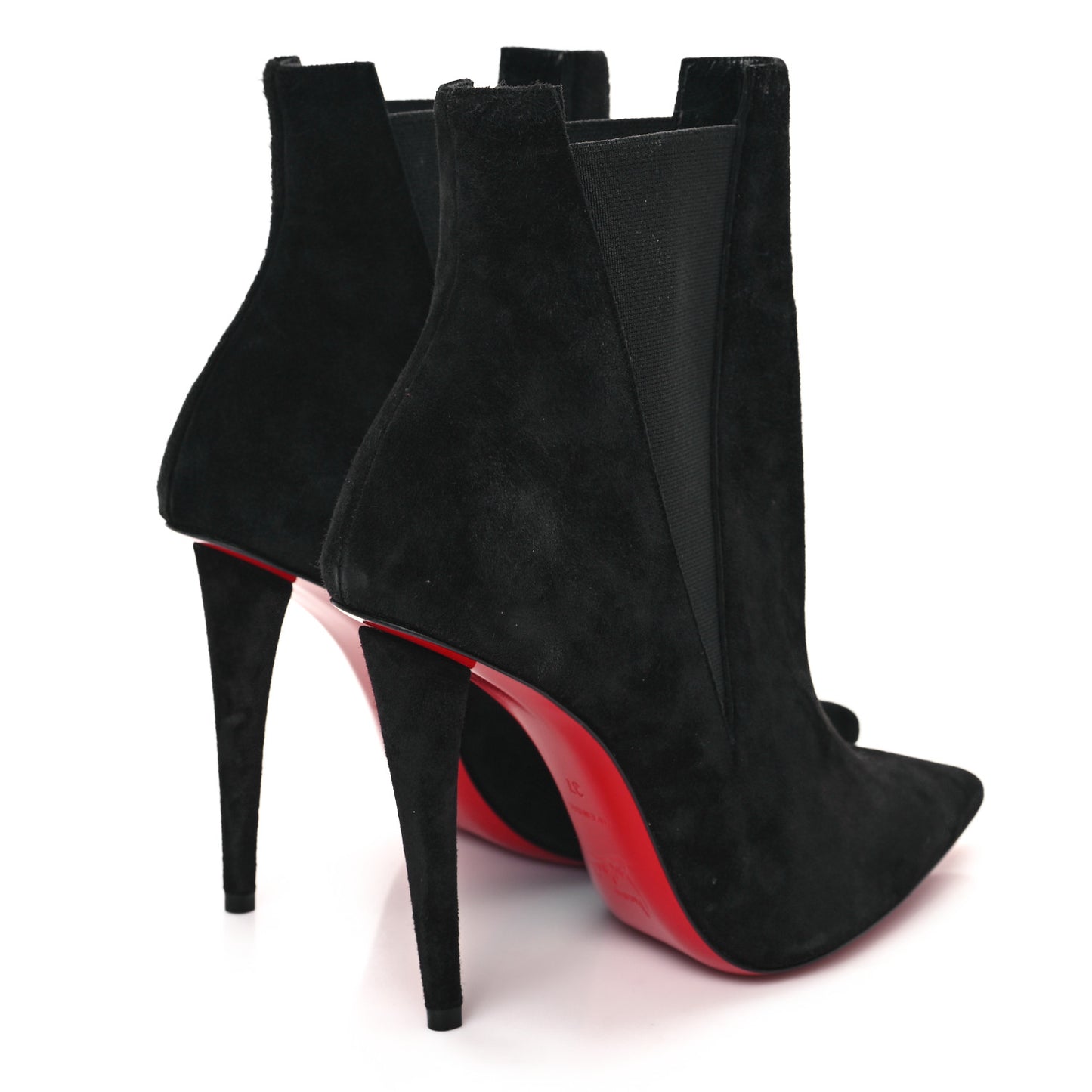 Suede Astribooty 100 Ankle Boots 37 Black