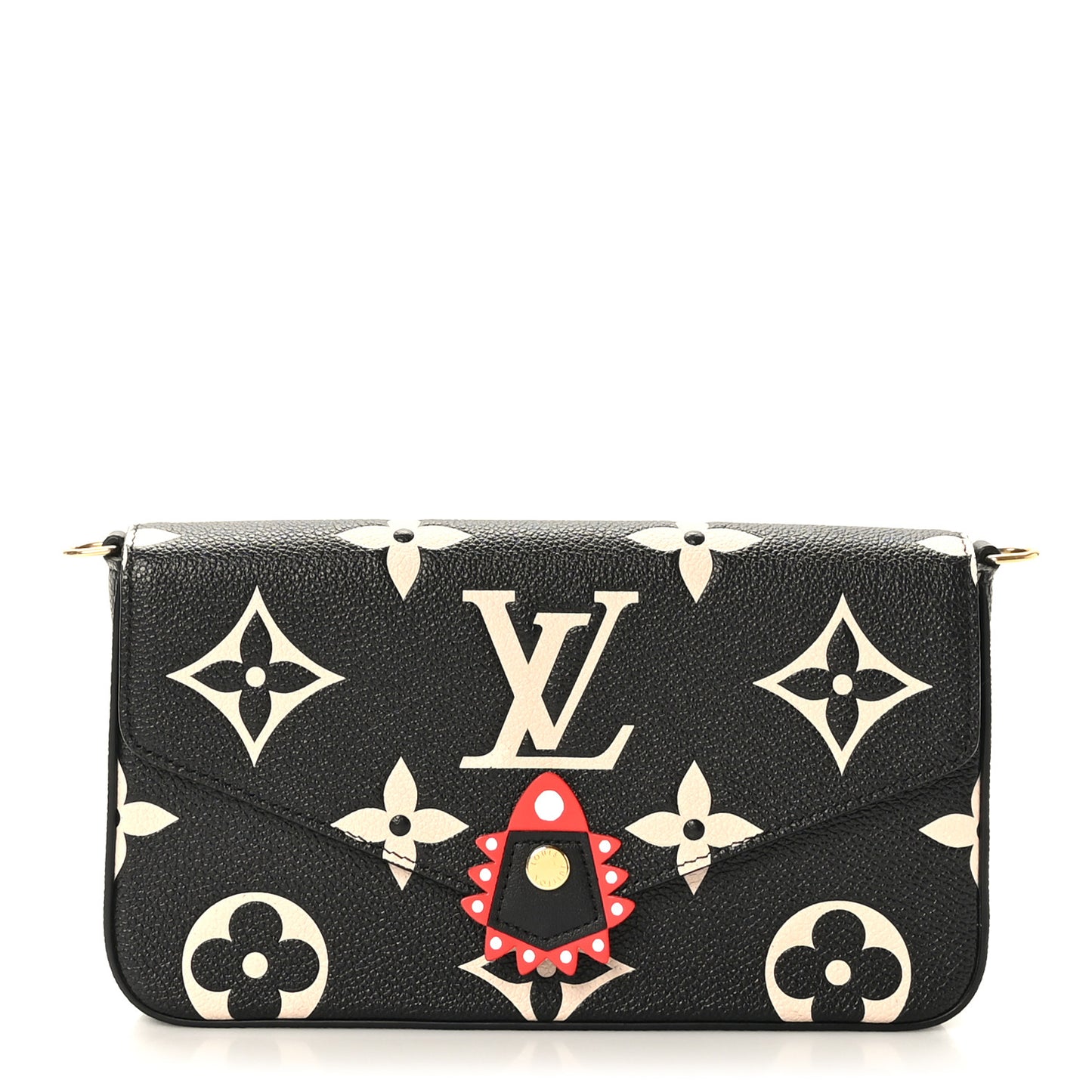 Empreinte Monogram Giant Crafty Pochette Felicie Black