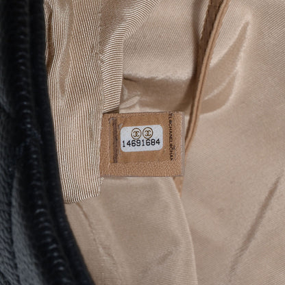 Chanel Caviar Expandable Zip Shoulder Bag Black 7 of 7