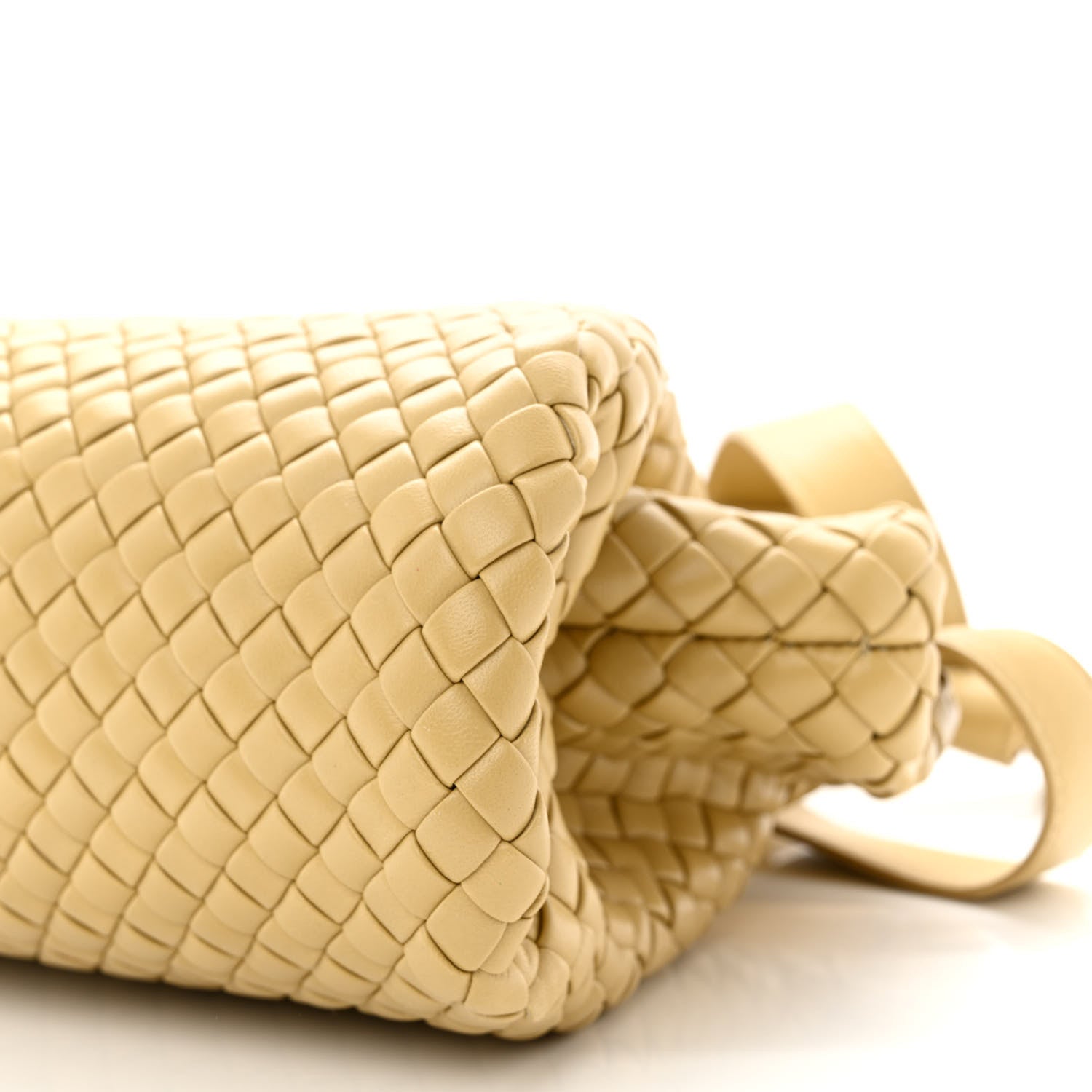 Bottega Veneta Nappa Intrecciato Padded Small The Top Handle Tote Bag Porridge 10 of 12
