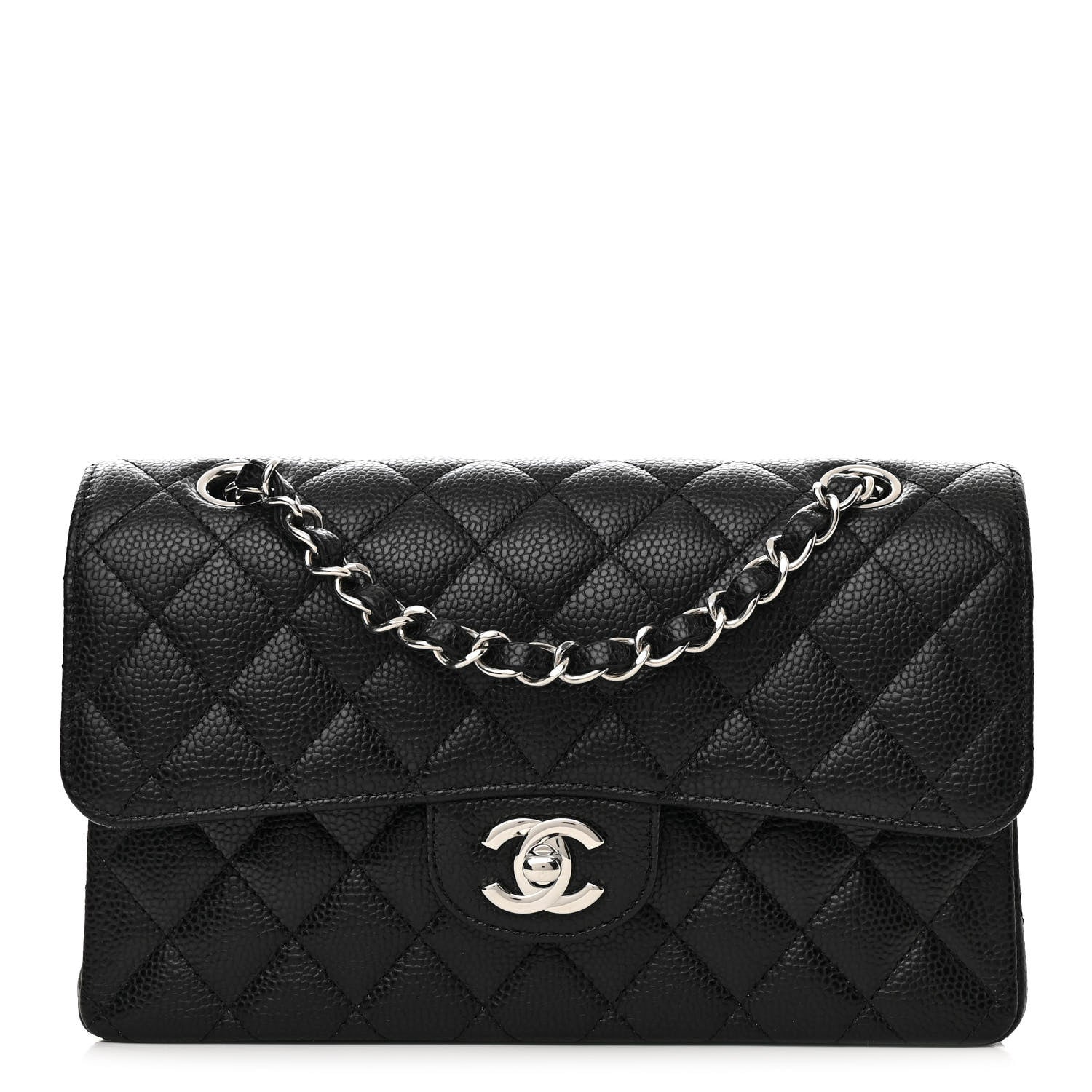 Chanel Caviar Quilted Small Double Flap Black 1 of 11