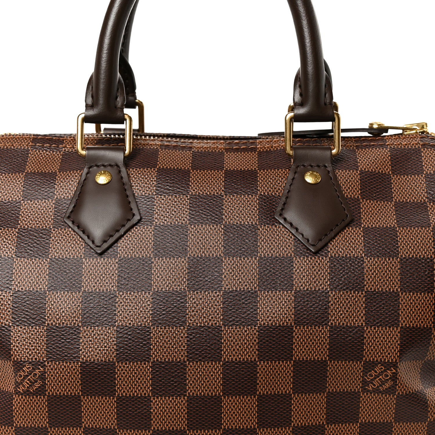Louis Vuitton Damier Ebene Speedy 25 7 of 9