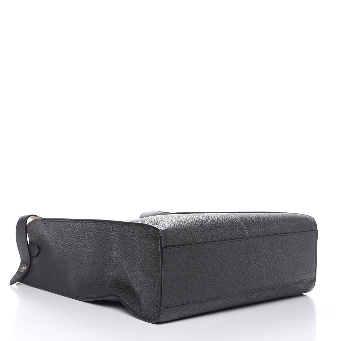 Cuoio Romano Glazed Fabric FF 1974 Peekaboo X-Lite Fit Asfalto Mou Black