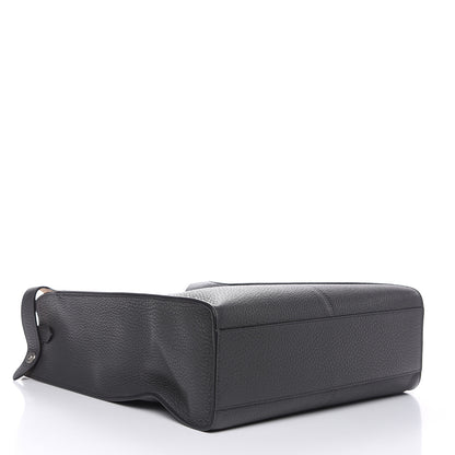 Fendi Cuoio Romano Glazed Fabric FF 1974 Peekaboo X-Lite Fit Asfalto Mou Black 4 of 8