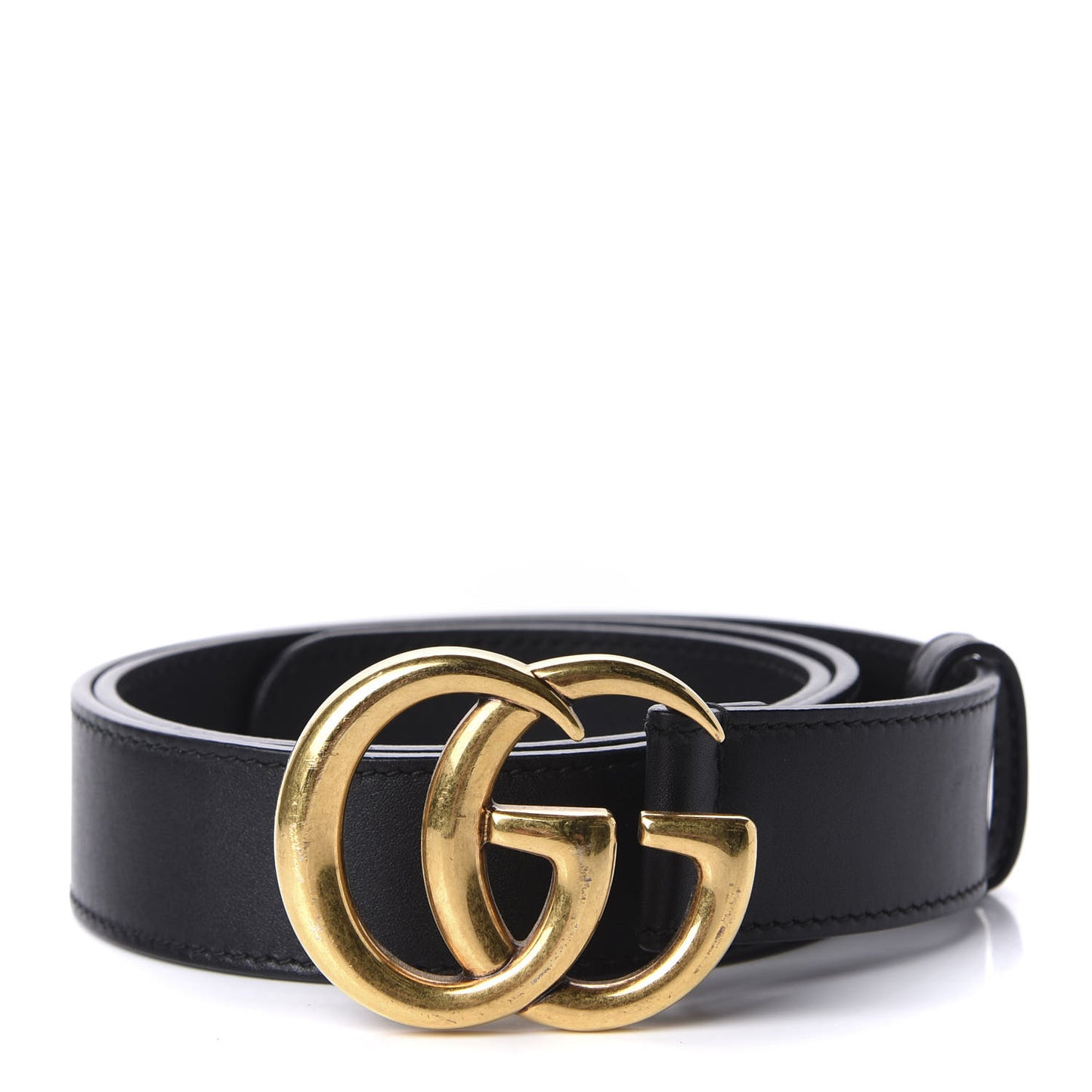 Calfskin Double G 30mm Belt 75 30 Black