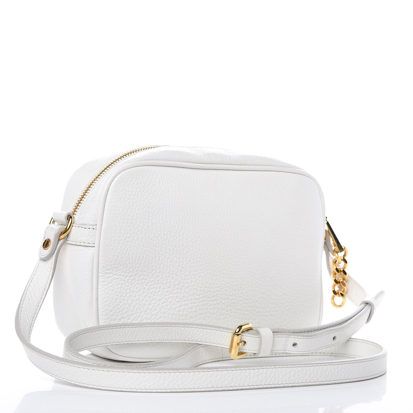 Calfskin Palazzo Camera Bag White