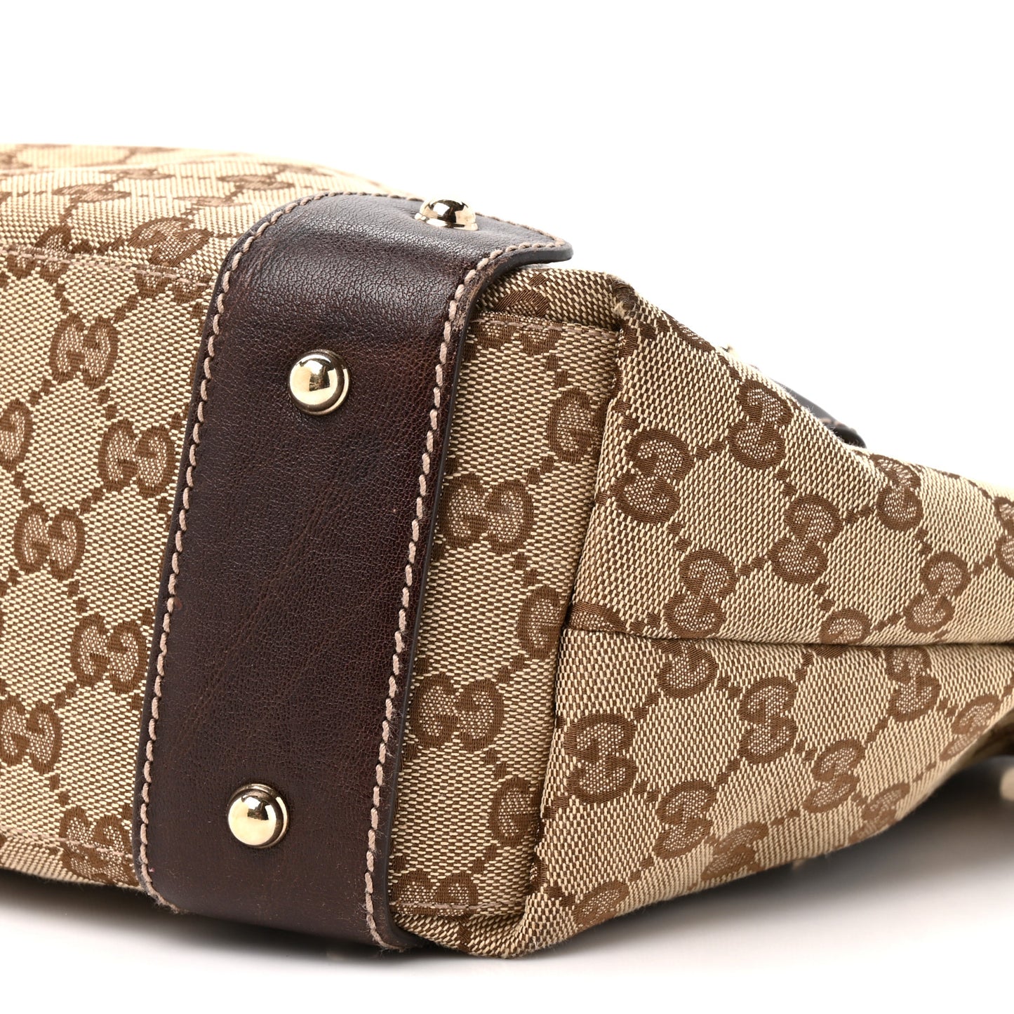 Monogram Small Pelham Shoulder Bag Dark Brown
