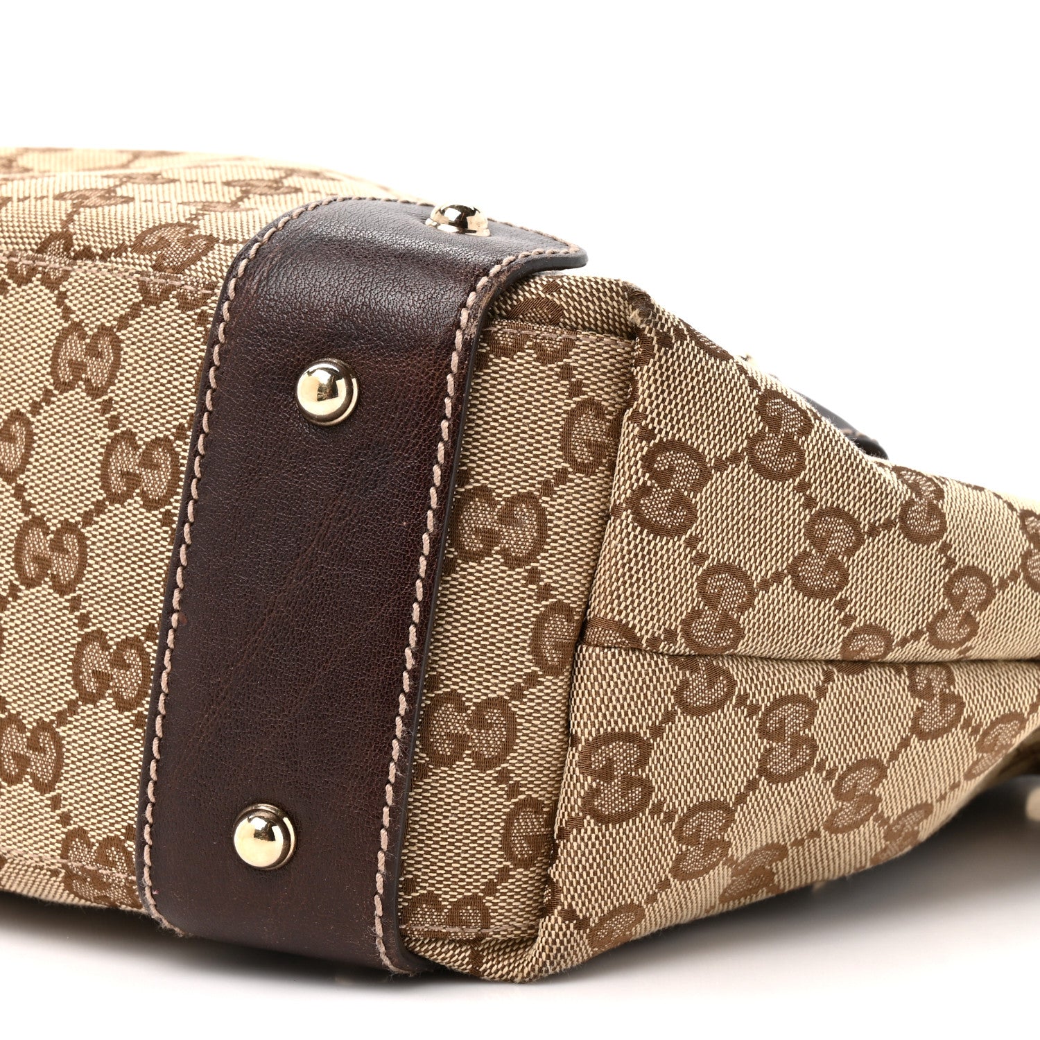 Gucci Monogram Small Pelham Shoulder Bag Dark Brown 9 of 12