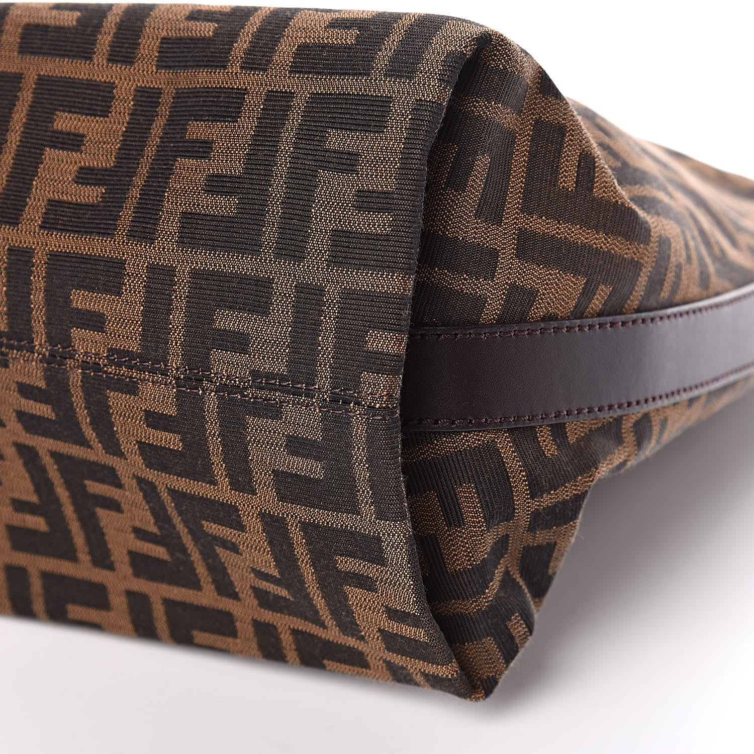 Fendi Zucca Large Hobo Tobacco 10 of 10