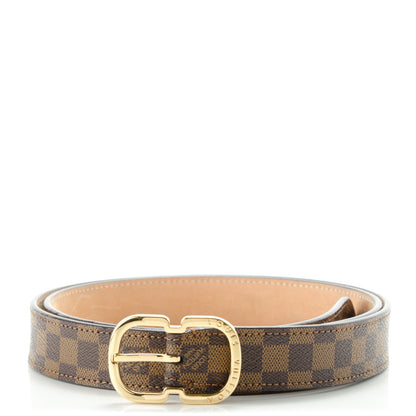 Louis Vuitton Damier Ebene Mini 25mm Belt 90 36 1 of 7