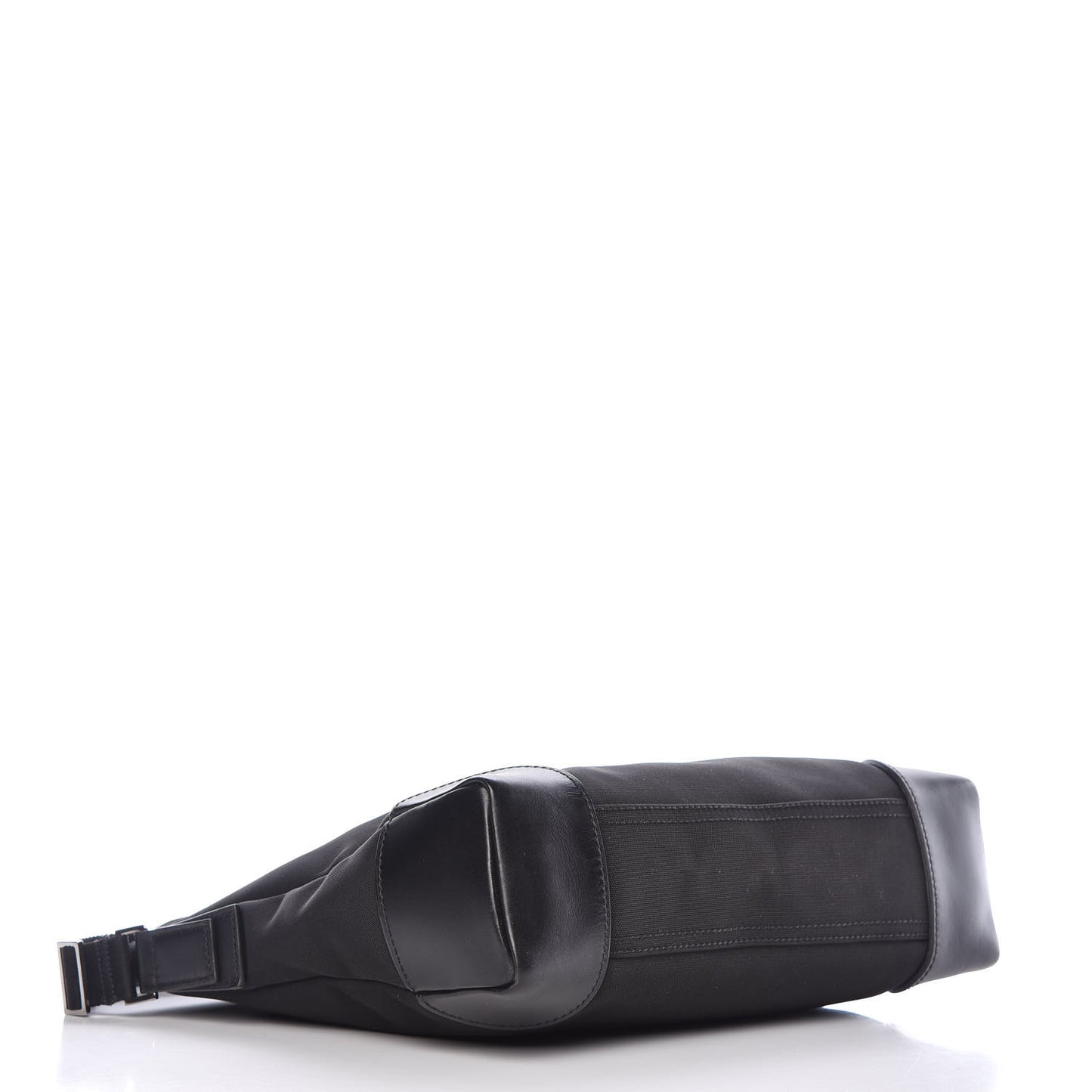 Techno Canvas Messenger Bag Black