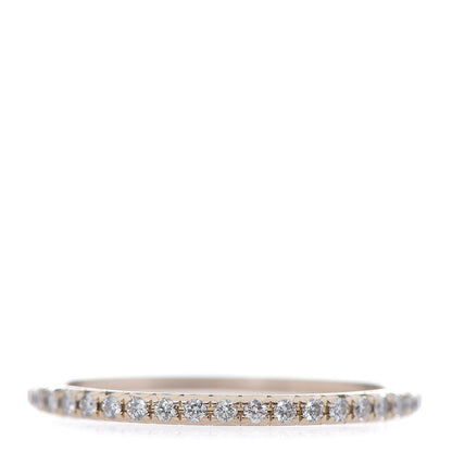 Tiffany 18K Rose Gold Diamond Metro Band Ring 52 6 1 of 6