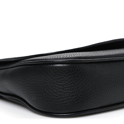 Gucci Pebbled Calfskin Medium Soho Flap Crossbody Black 8 of 10