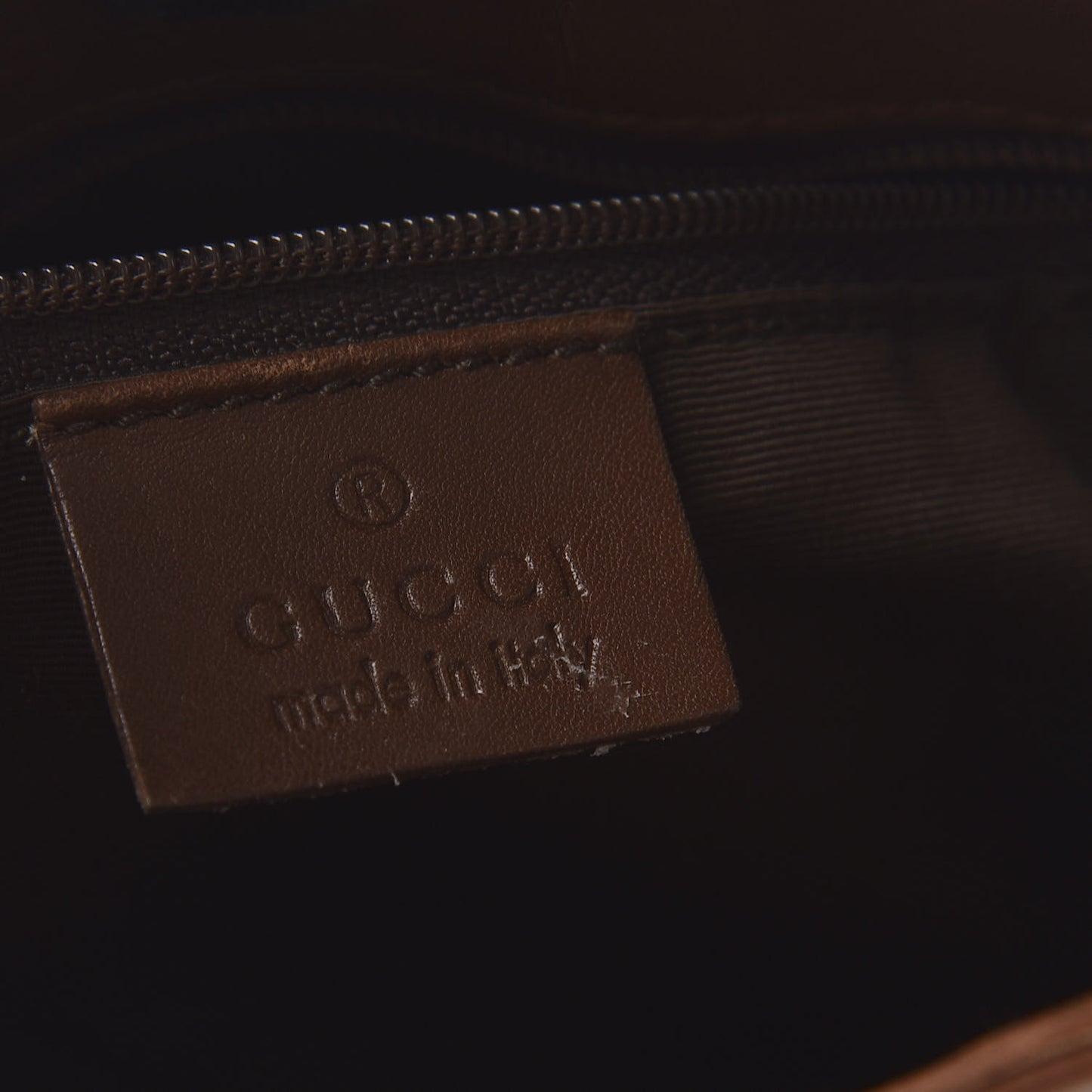 Monogram Shoulder Bag Dark Brown