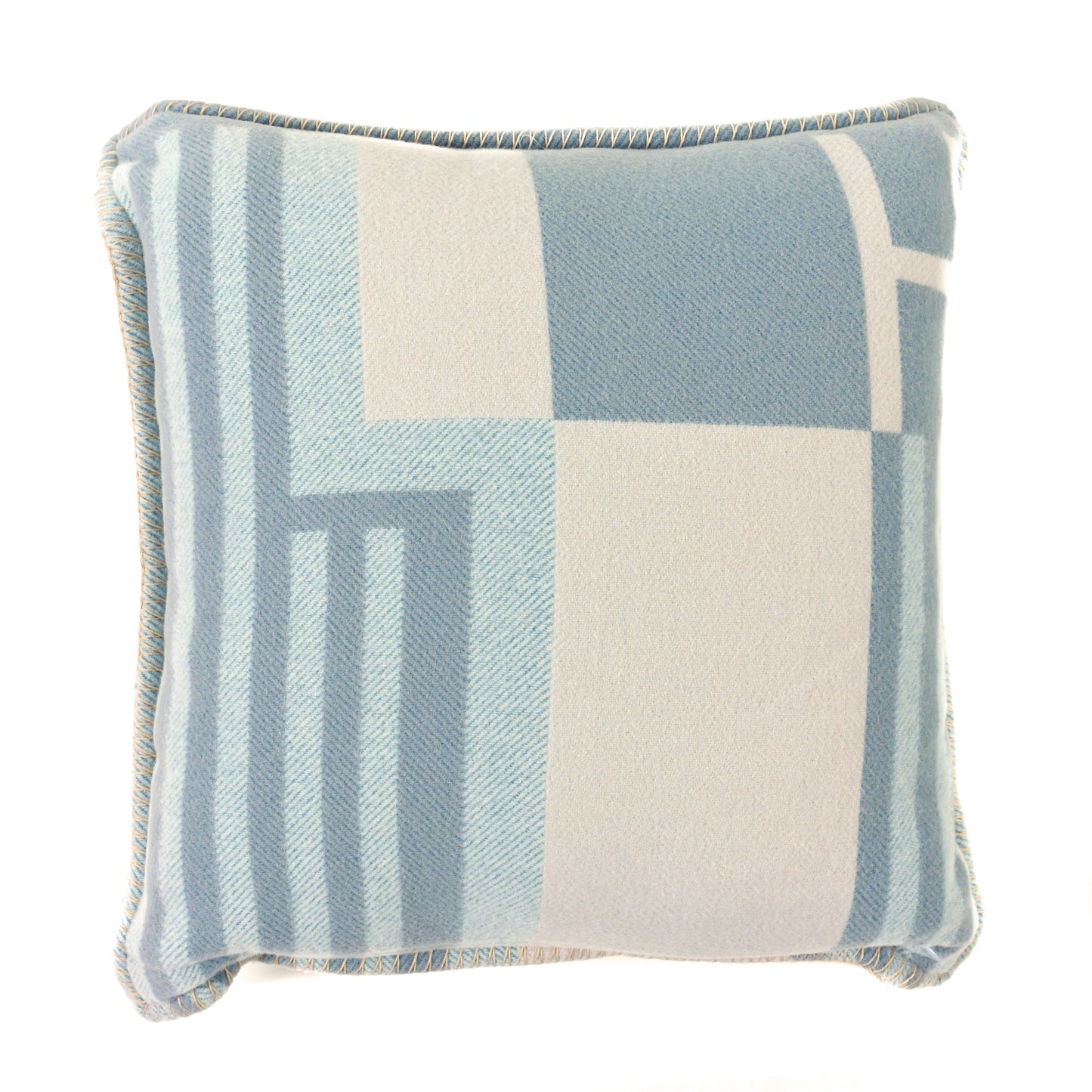 Wool Cashmere Ithaque Pillow Gris Perle