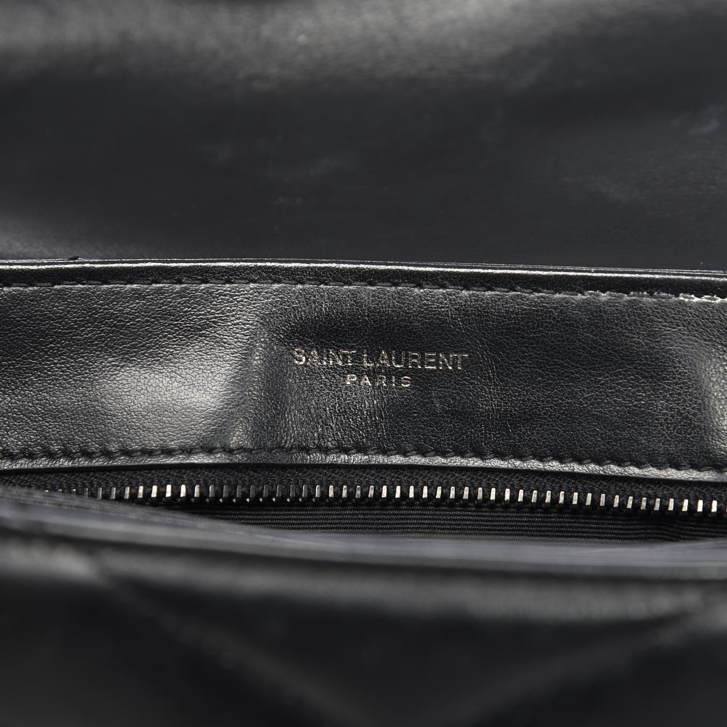 Saint Laurent Calfskin Y Quilted Monogram Toy Loulou Crossbody Bag Black 7 of 12