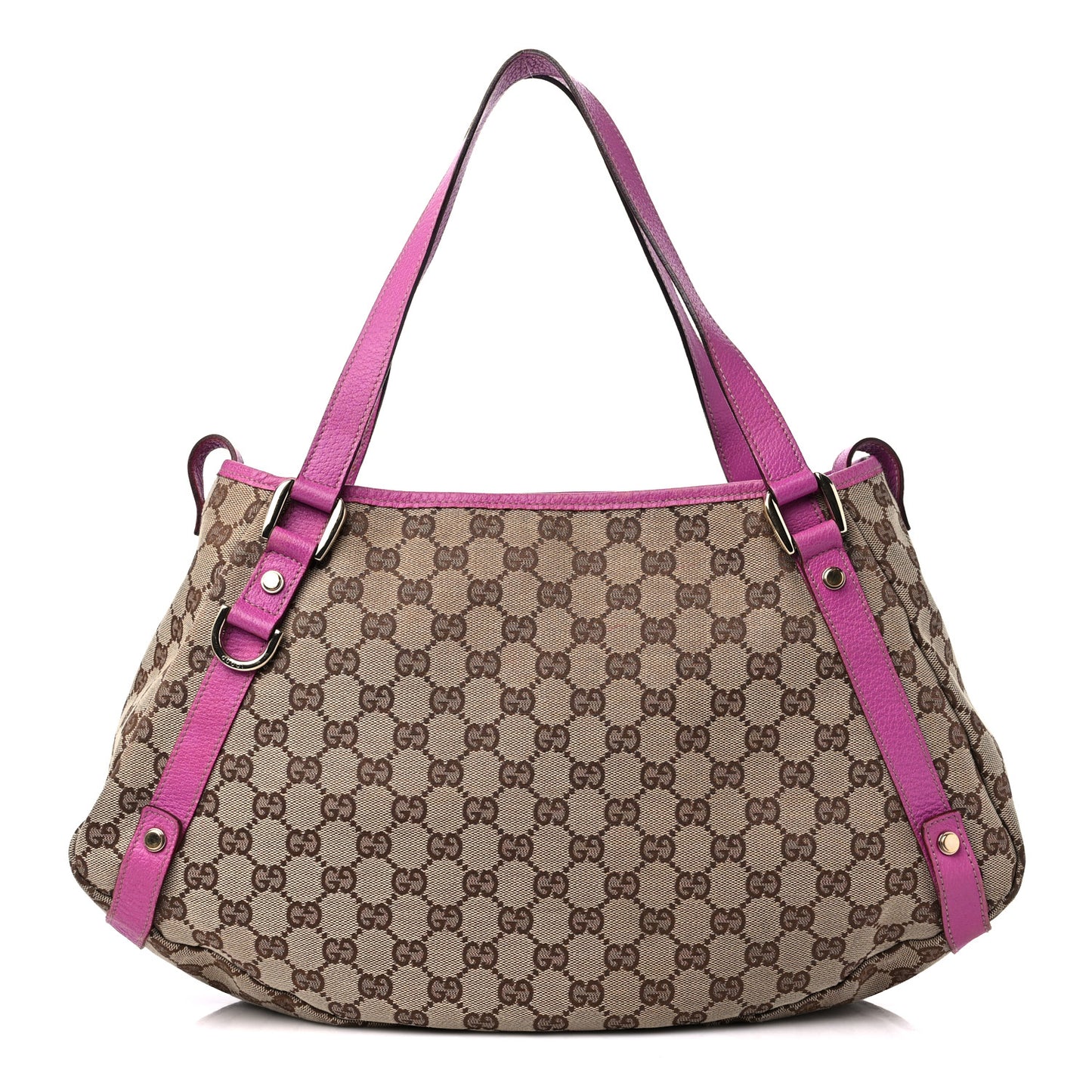 Monogram Medium Abbey Shoulder Bag Pink