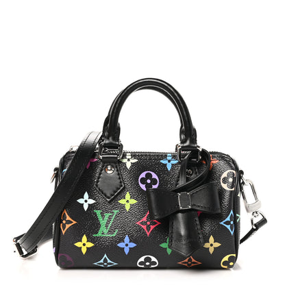 Louis Vuitton LV X TM Monogram Multicolor Nano Speedy Black 1 of 10