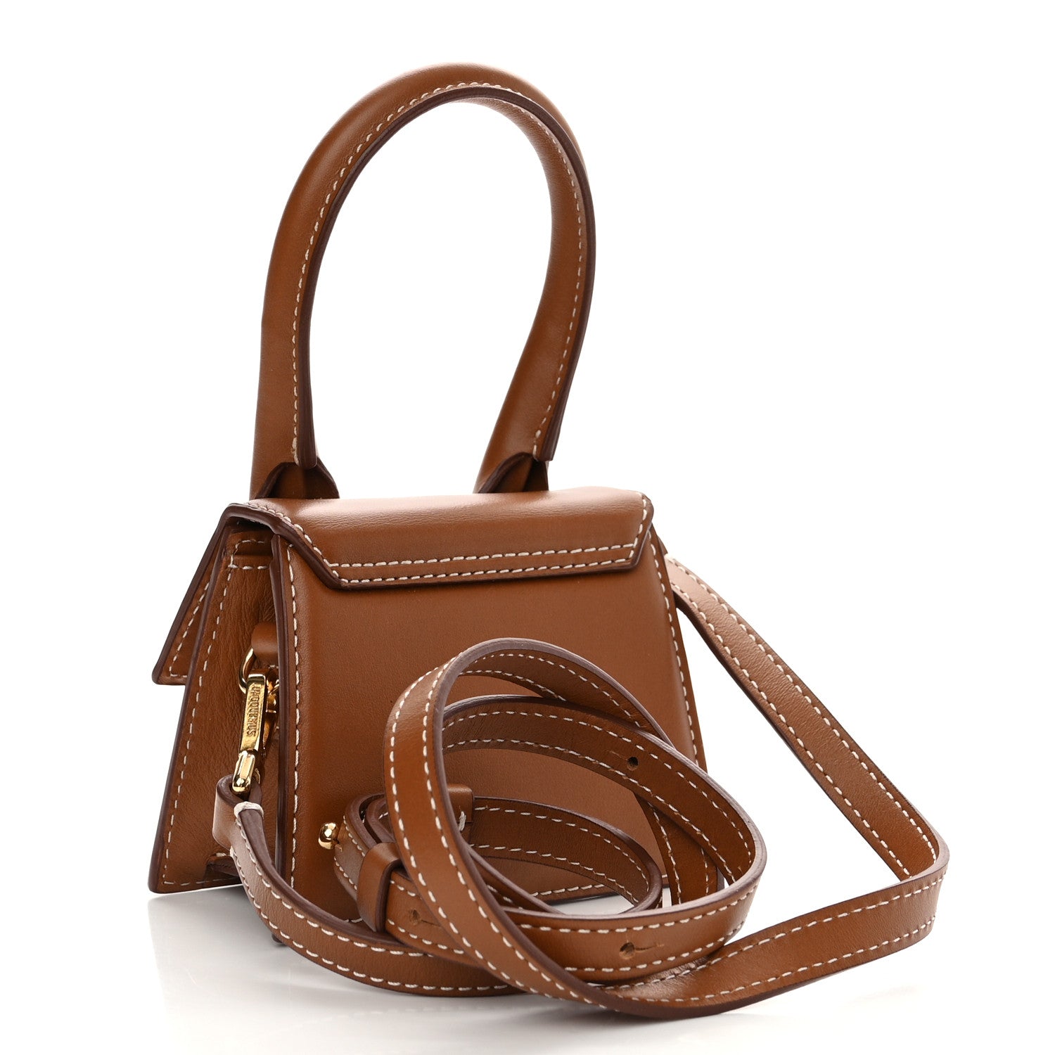 Jacquemus Smooth Calfskin Le Chiquito Light Brown 2 of 9
