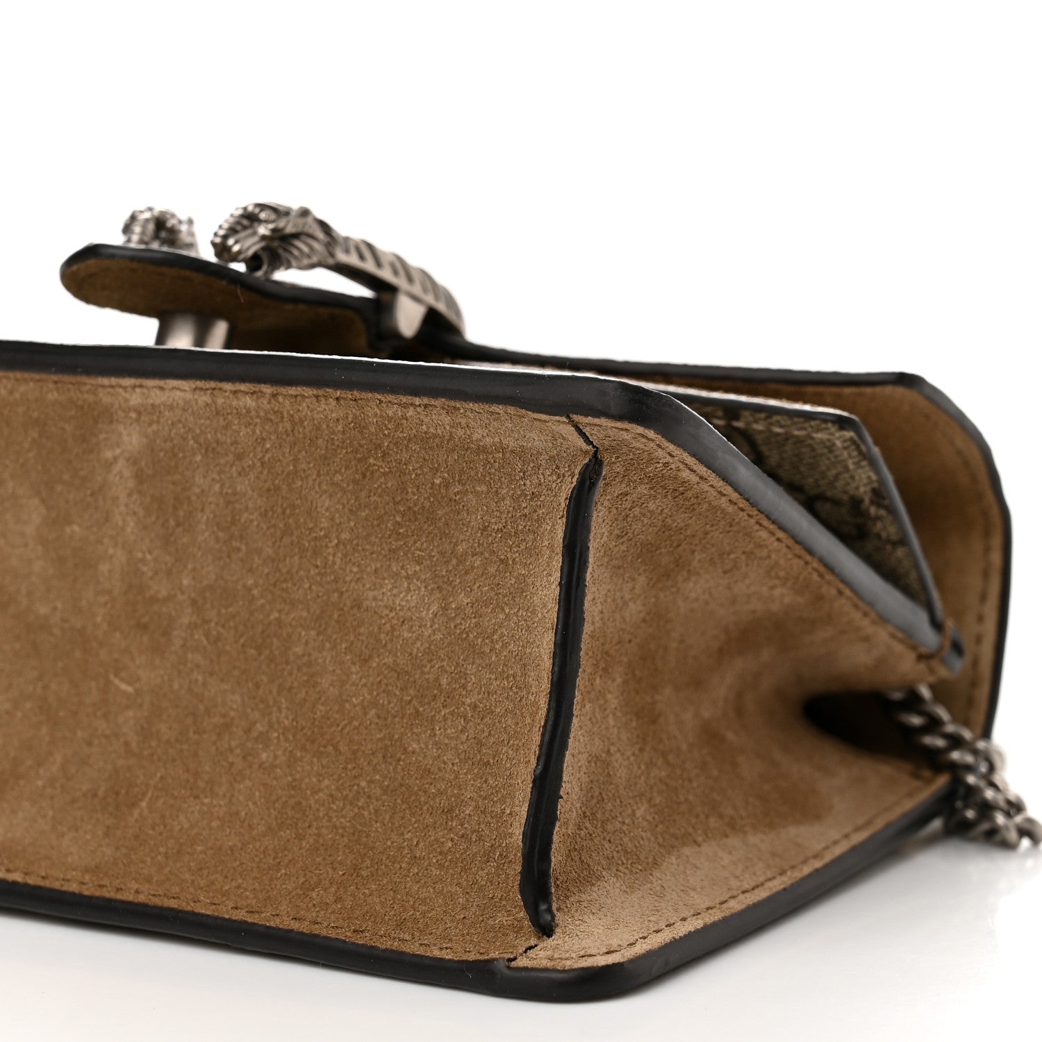 Gucci GG Supreme Monogram Mini Dionysus Top Handle Bag Taupe 9 of 13