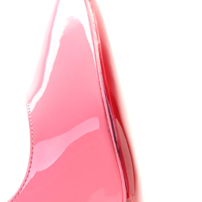 Christian Louboutin Patent Hot Chick 100 Pumps 37 Bubble Gum 9 of 10