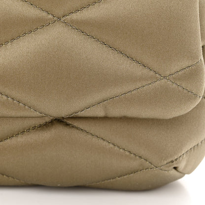 Saint Laurent Satin Quilted Le 57 Diamond Shoulder Bag Mouse 12 of 15