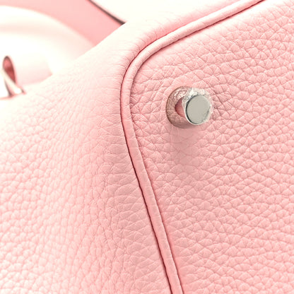 Hermes Taurillon Clemence Picotin Lock 18 PM Rose Sakura 11 of 12